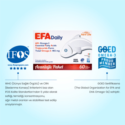 New Life Efa Daily 60 Kapsül Avantajlı Paket - 4