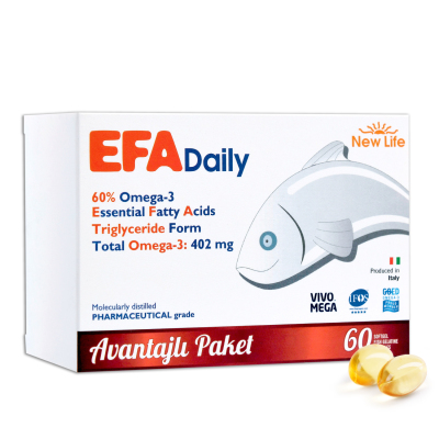New Life Efa Daily 60 Kapsül Avantajlı Paket - 1