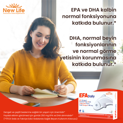 New Life Efa Daily 60 Kapsül Avantajlı Paket - 10