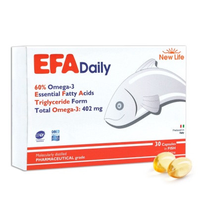 New Life Efa Daily Günlük Omega 3 670 mg 30 Kapsül - 7