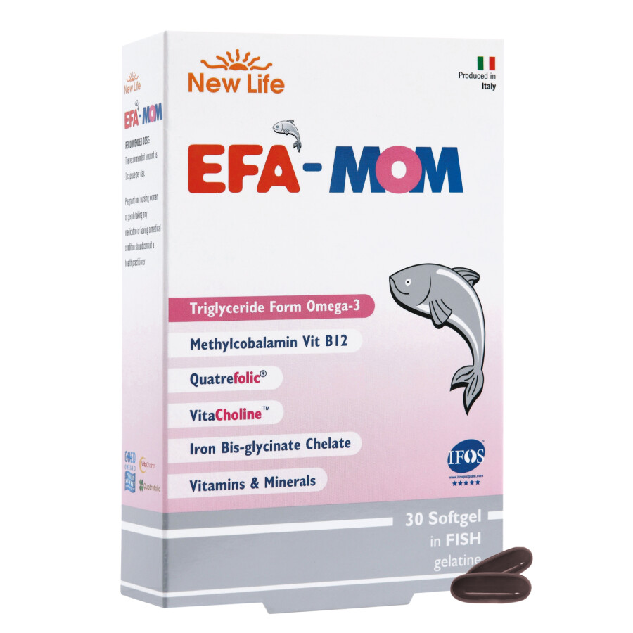 New Life Efa Mom Takviye Edici Gıda 30 Kapsül -1