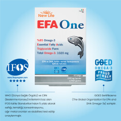 New Life Efa One Omega 3 45 Kapsül - 4