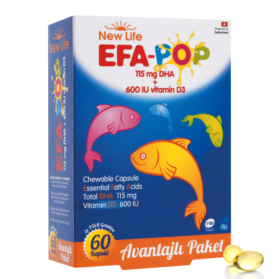 New Life Efa-Pop 60 Kapsül Avantajlı Paket - 1