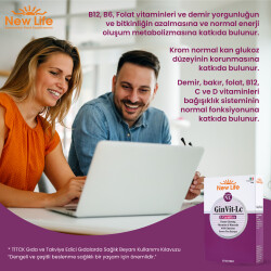New Life GinVit-Lc 30 Tablet - 4