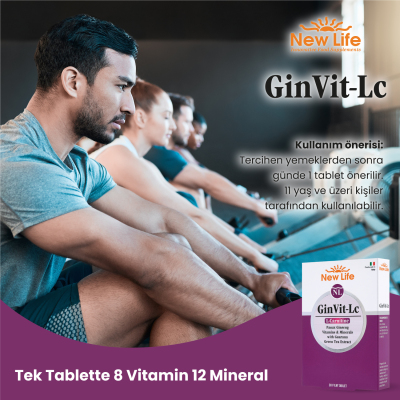 New Life GinVit-Lc 30 Tablet - 8