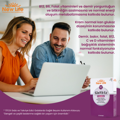 New Life GinVit-Lc 30 Tablet - 9