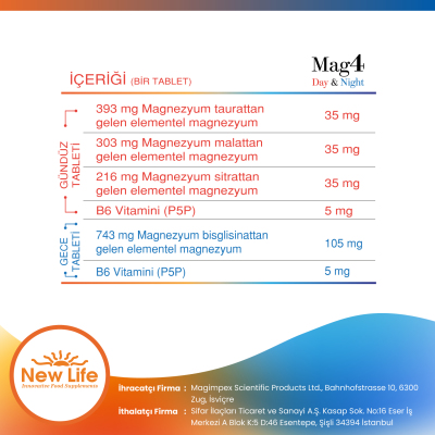 New Life Mag4 Day&Night 30 Günlük - 3