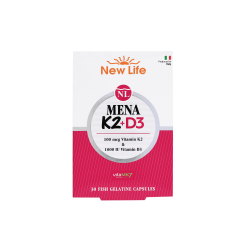 New Life Mena K2+D3 Takviye Edici Gıda 30 Kapsül - 1