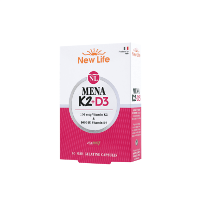 New Life Mena K2+D3 Takviye Edici Gıda 30 Kapsül - 3