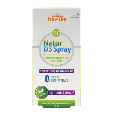 New Life Natur D3 Spray 1000 IU 20 ml - 1