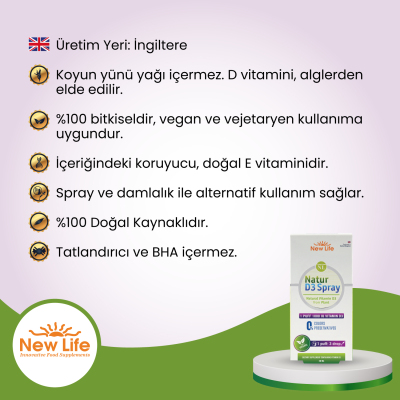 New Life Natur D3 Spray 1000 IU 20 ml - 3
