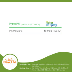New Life Natur D3 Spray 400IU 10 ml - 2