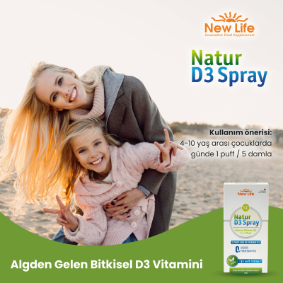New Life Natur D3 Spray 400IU 10 ml - 4