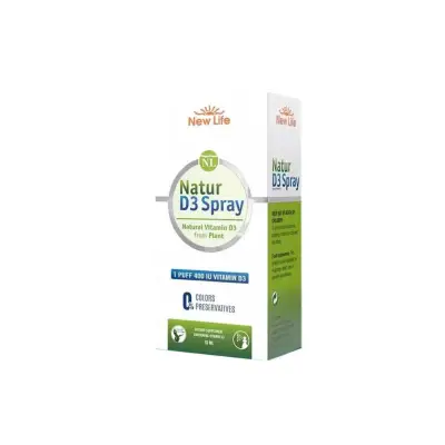 New Life Natur D3 Spray 400IU 10 ml - 1