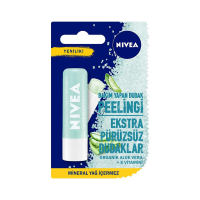 Nivea Aloe Vera Dudak Bakım Peeling 4.8 gr - 2