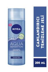 Nivea Aqua Sensation Canlandırıcı Yüz Temizleme Jeli 200 ml - 1