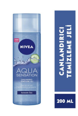 Nivea Aqua Sensation Canlandırıcı Yüz Temizleme Jeli 200 ml - 1