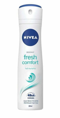 Nivea Deodarant Bayan Fresh Comfort 150ml - 1