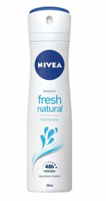 Nivea Deodorant Bayan Fresh Natural 150ml - 1