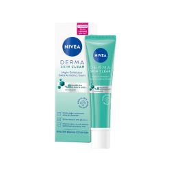 Nivea Derma Skin Clear Night Exfoliator Gece Arındırıcı Krem 40 ml - Nivea