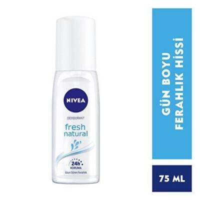 Nivea Fresh Natural Pump Sprey 75 ml - 1