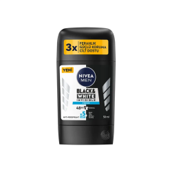 Nivea Men Black&White Fresh Stick Deodorant 50 ml - Nivea