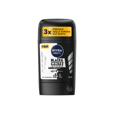 Nivea Men Black & White Original Stick Roll-On 50 ml - 1