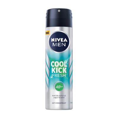 Nivea Men Cool Kick Fresh Erkek Deodorant Sprey 150 ml - 1