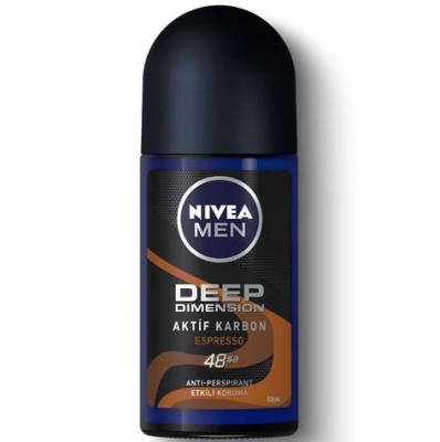 Nivea Men Deep Dimension Espresso Roll-On 50ml - 1