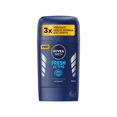 Nivea Men Erkek Stick Deodorant Fresh Active 50 ml - 1