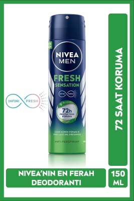 Nivea Men Fresh Sensation Sprey Deodorant 150 ml - 2