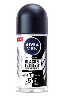 Nivea Men Invisible Black&White Roll-on 50ml - 1