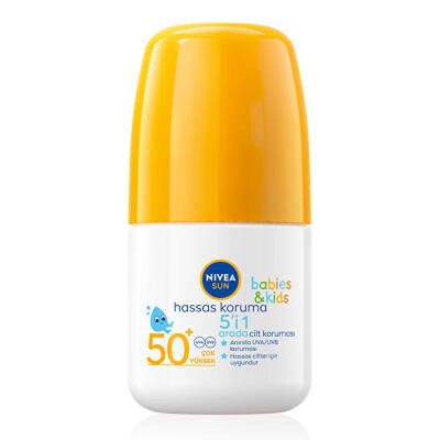 Nivea Sun Baby & Kids Spf50+ Güneş Koruyucu Roll-on 50 ml - 1