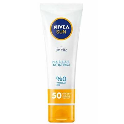 Nivea Sun Hassas Yatıştırıcı Spf50 50 ml Güneş Koruyucu Yüz Kremi - 1