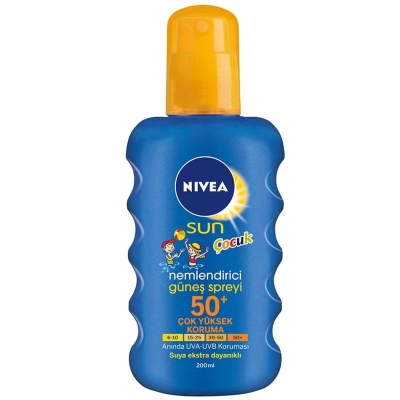 Nivea Sun Kids Çocuklar İçin Koruyucu Spf 50+ 200 ml Güneş Spreyi - 2