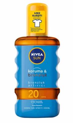 Nivea Sun Koruma&Bronzluk Arttırıcı Spf 20 200 ml Güneş Yağı - 2