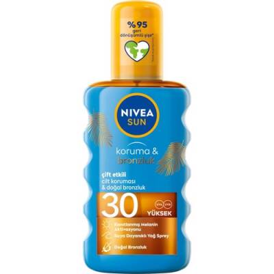 Nivea Sun Koruma&Bronzluk Spf30 Güneş Yağı 200ml - 1