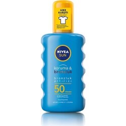 Nivea Sun Koruma&Bronzluk Arttırıcı Spf50 200 ml Güneş Spreyi - Nivea