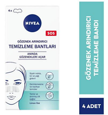 Nivea T Bölgesi Gözenek Arındırıcı Temizleme Bantları 4 Adet - 1