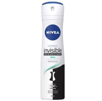 Nivea Women Insivible Black&White Fresh Sprey Deodorant 150ml - 1