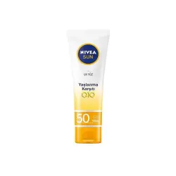 Nivea Yaşlanma ve Leke Karşıtı Spf 50 50 ml Yüz için Güneş Kremi - 4
