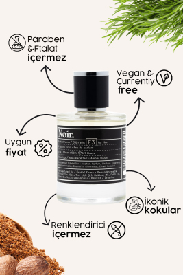 Noir E3 Edp 50 ml Erkek Parfüm - 2