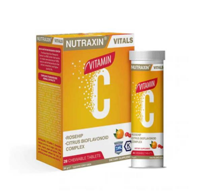 Nutraxin C Vitamini 28 Çiğneme Tableti - 1