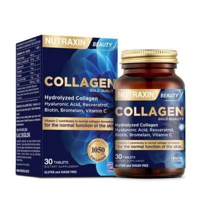Nutraxin Collagen Beauty Takviye Edici Gıda 30 Tablet - 1