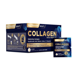 Nutraxin Collagen Gold Quauty Takviye Edici Gıda 11 g x 30 Saşe - Nutraxin