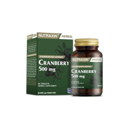 Nutraxin Cranberry 500 mg 60 Tablet - Nutraxin