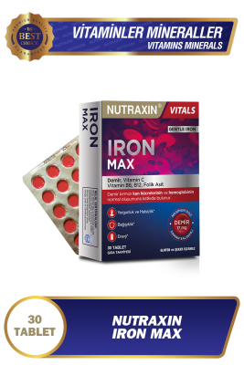 Nutraxin Iron Max 17 Mg 30 Tablet - 1