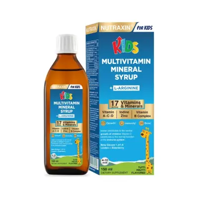 Nutraxin Kids Multivitamin Mineral Şurup 150 ml - 1