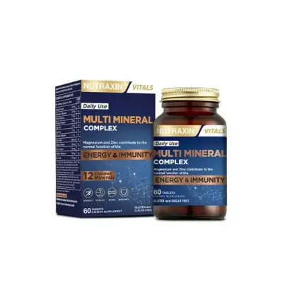 Nutraxin Multi Mineral Complex 60 Tablet - Nutraxin