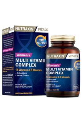 Nutraxin Multivitamin Mineral Complex Kadın 60 Tablet - 1